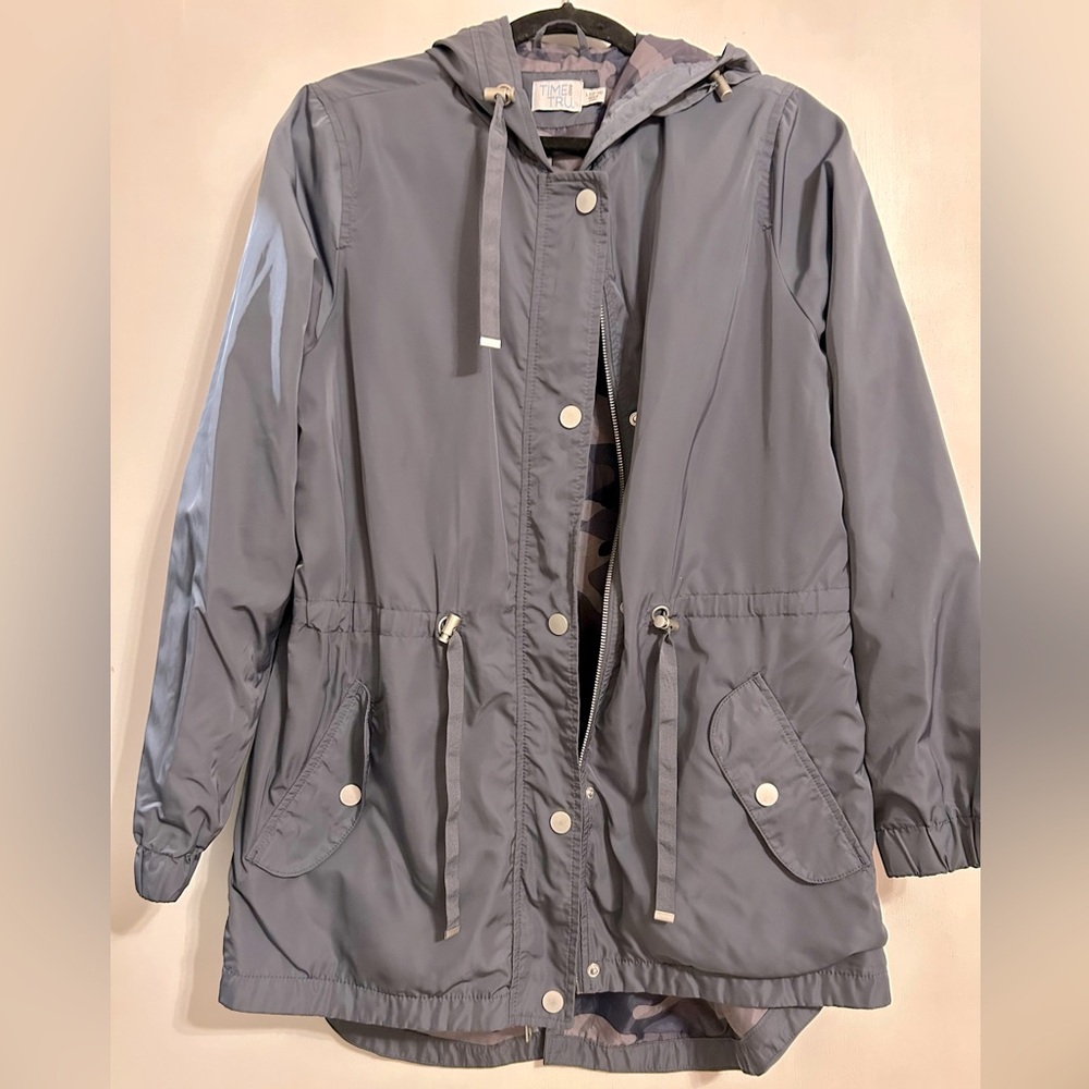 Women's Blue Hooded Jacket